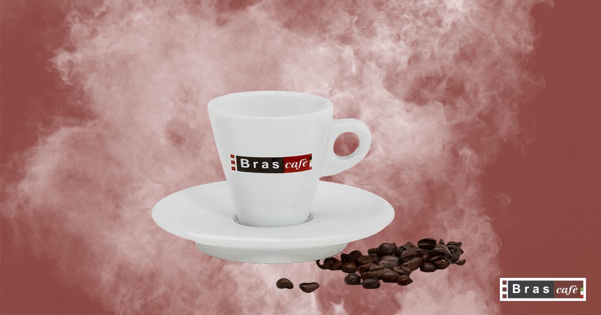 6 TAZZINE CAFFÈ GRANO NERO TAZZA BAR CAFES COFFEE CUP ESPRESSO NUOVE IPA